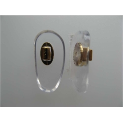 PLAQUETTES CLIP. SOUPLES PVC INSERTS DORES